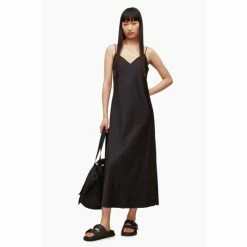 All Saints AllSaints Cass Black Dress