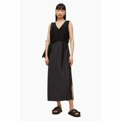 All Saints AllSaints Cass Black Dress -AllSaints shop unnamed file 1962