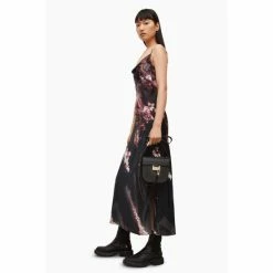 All Saints AllSaints Pink Hadley Foxglove Dress -AllSaints shop unnamed file 1971