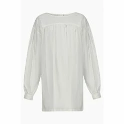 All Saints AllSaints Harlow White Denim Dress -AllSaints shop unnamed file 1990