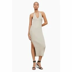 All Saints AllSaints Silver Lexi Halter Dress -AllSaints shop unnamed file 2009