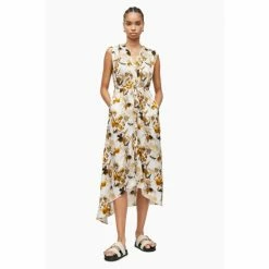 All Saints AllSaints Tate Soleil Yellow Dress