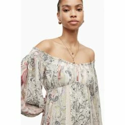 All Saints AllSaints Pink Tia Makutu Dress -AllSaints shop unnamed file 2031