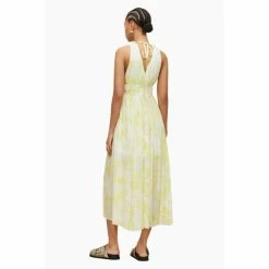 All Saints AllSaints Yellow Avery Marama Dress -AllSaints shop unnamed file 2035
