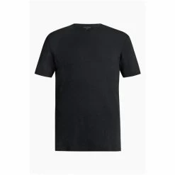 All Saints Black Figure Short-Sleeve Crew T-Shirt -AllSaints shop unnamed file 204