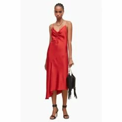 All Saints AllSaints Red Alexia Dress