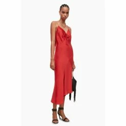All Saints AllSaints Red Alexia Dress -AllSaints shop unnamed file 2042