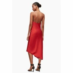 All Saints AllSaints Red Alexia Dress -AllSaints shop unnamed file 2043