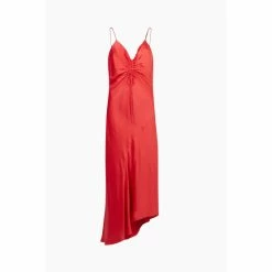 All Saints AllSaints Red Alexia Dress -AllSaints shop unnamed file 2046