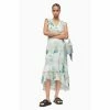 All Saints AllSaints Green Dela Ngaru Dress