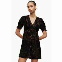 All Saints AllSaints Demi Laur Black Dress -AllSaints shop unnamed file 2070