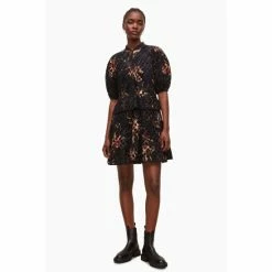 All Saints AllSaints Black Tila Kuroyuri Dress -AllSaints shop unnamed file 2087