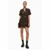 All Saints AllSaints Brown Frankie Nila Dress