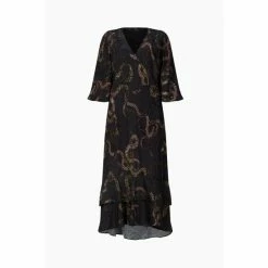 All Saints AllSaints Green Delana Tempest Dress