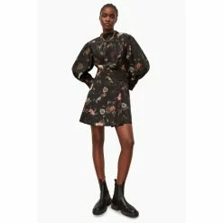 All Saints AllSaints Black Luna Kaneshon Dress 2 All Saints AllSaints Black Luna Kaneshon Dress -AllSaints shop unnamed file 2153