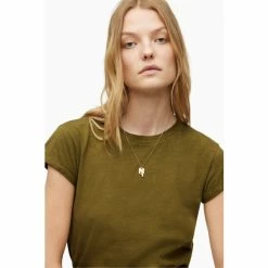 All Saints AllSaints Natural Anna T-Shirt -AllSaints shop unnamed file 216