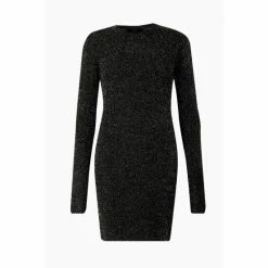 All Saints AllSaints Sparkle Black Dress -AllSaints shop unnamed file 2168