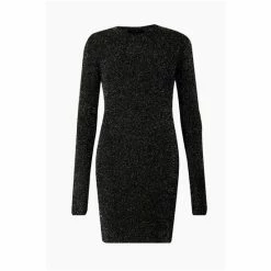All Saints AllSaints Sparkle Black Dress -AllSaints shop unnamed file 2169