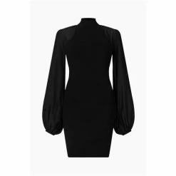 All Saints AllSaints Cleo Black Mini Dress -AllSaints shop unnamed file 2171