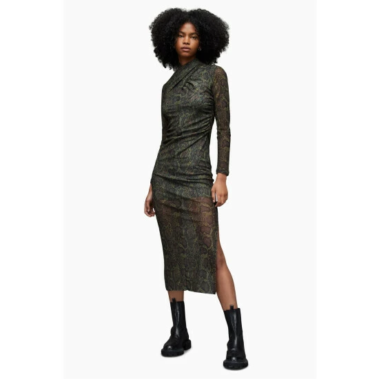 unnamed-file-2172.jpg All Saints AllSaints Green Tia Tamora Long Sleeve Dress -AllSaints shop unnamed file 2172