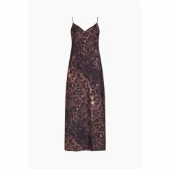 All Saints AllSaints Tiana Celia Brown Slip Dress 6 All Saints AllSaints Tiana Celia Brown Slip Dress -AllSaints shop unnamed file 2194