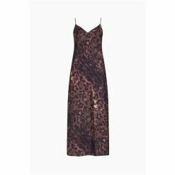 All Saints AllSaints Tiana Celia Brown Slip Dress 7 All Saints AllSaints Tiana Celia Brown Slip Dress -AllSaints shop unnamed file 2195