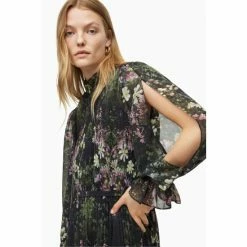 All Saints AllSaints Black Cora Ophelia Dress -AllSaints shop unnamed file 2201