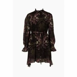 All Saints AllSaints Black Cora Ophelia Dress -AllSaints shop unnamed file 2203