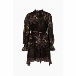 All Saints AllSaints Black Cora Ophelia Dress -AllSaints shop unnamed file 2204