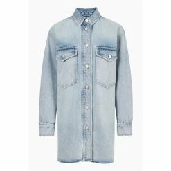 All Saints AllSaints Natural Lily Shacket Dress 6 All Saints AllSaints Natural Lily Shacket Dress -AllSaints shop unnamed file 2211