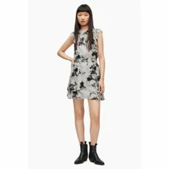 All Saints AllSaints Caylan Iris White Dress -AllSaints shop unnamed file 2215