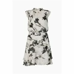 All Saints AllSaints Caylan Iris White Dress -AllSaints shop unnamed file 2219