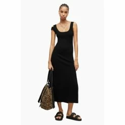 All Saints AllSaints Laurel Black Dress -AllSaints shop unnamed file 2229