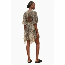 All Saints AllSaints Yellow Ciara Noche Dress -AllSaints shop unnamed file 2282