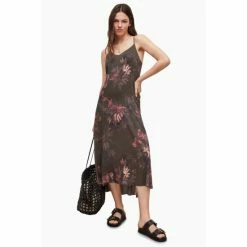 All Saints AllSaints Green Essey Nila Dress