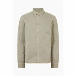All Saints AllSaints Grey Staveley Shirt -AllSaints shop unnamed file 2325