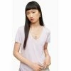 All Saints AllSaints Pink Emelyn Shimmer T-Shirt