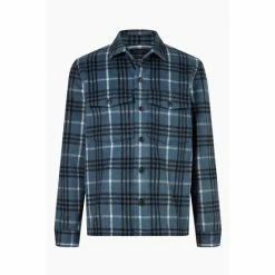 All Saints AllSaints Black Berthold Shirt -AllSaints shop unnamed file 2336