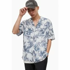 All Saints AllSaints White Bambusa Ss Shirt