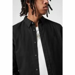 All Saints AllSaints Hawthorne Long Sleeved Shirt White 2 All Saints AllSaints Hawthorne Long Sleeved Shirt White -AllSaints shop unnamed file 2346