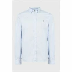 All Saints AllSaints Hawthorne Long Sleeved Shirt White 7 All Saints AllSaints Hawthorne Long Sleeved Shirt White -AllSaints shop unnamed file 2351