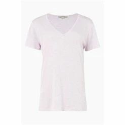 All Saints AllSaints Pink Emelyn Shimmer T-Shirt -AllSaints shop unnamed file 240