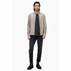 All Saints AllSaints Natural Birchwood Ls Shirt -AllSaints shop unnamed file 2405