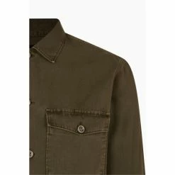 All Saints AllSaints Green Spotter Ls Shirt -AllSaints shop unnamed file 2415