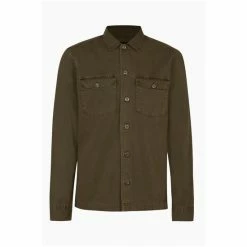 All Saints AllSaints Green Spotter Ls Shirt -AllSaints shop unnamed file 2416