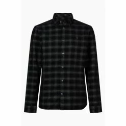 All Saints AllSaints Eastburn Black Shirt -AllSaints shop unnamed file 2423