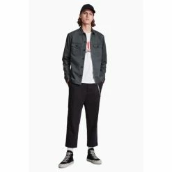 All Saints Green Firebase Ls Shirt -AllSaints shop unnamed file 2447