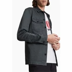 All Saints Green Firebase Ls Shirt -AllSaints shop unnamed file 2450