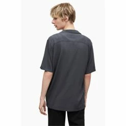 All Saints AllSaints Grey Venice Short Sleeve Shirt 1 All Saints AllSaints Grey Venice Short Sleeve Shirt -AllSaints shop unnamed file 2482