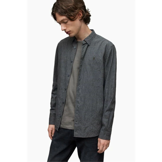 unnamed-file-2497.jpg All Saints AllSaints Grey Downham Long Sleeve Shirt -AllSaints shop unnamed file 2497